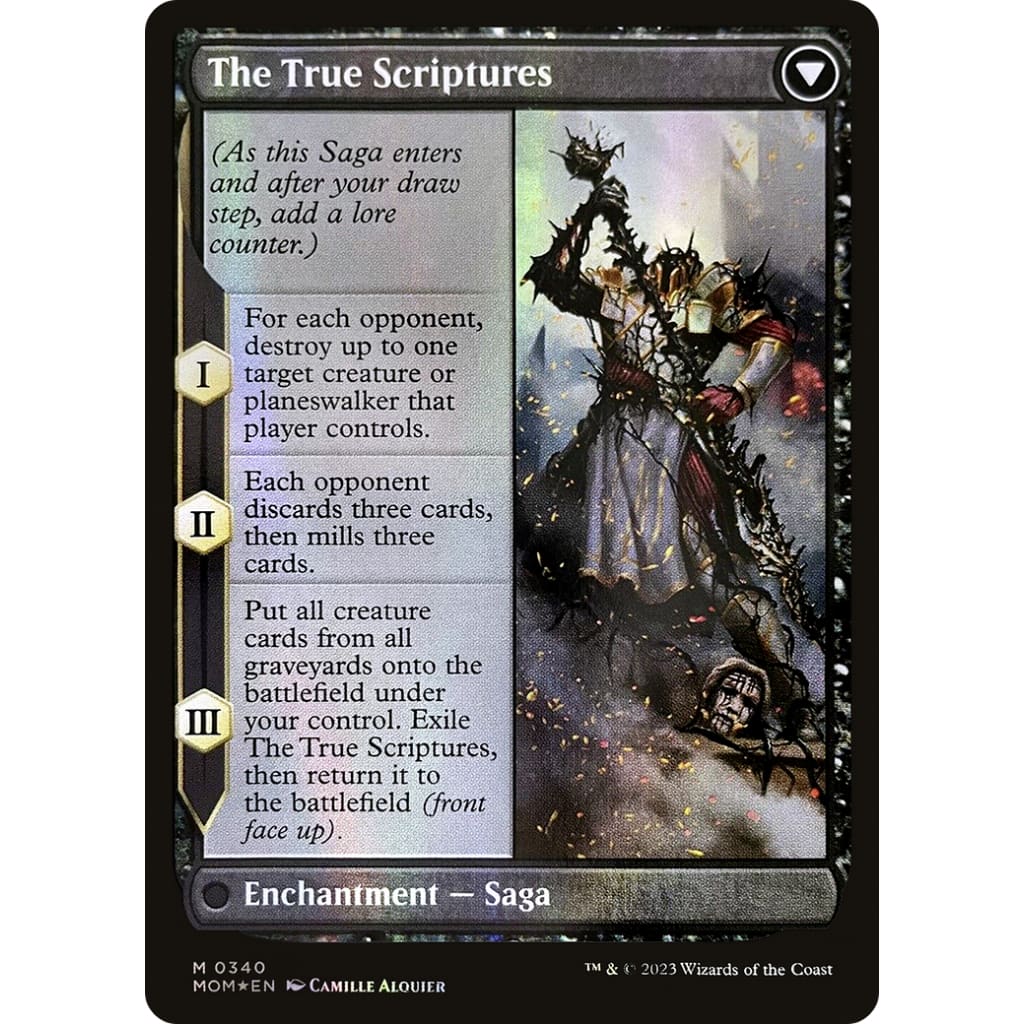 Sheoldred // The True Scriptures (MOM-340) (Borderless)