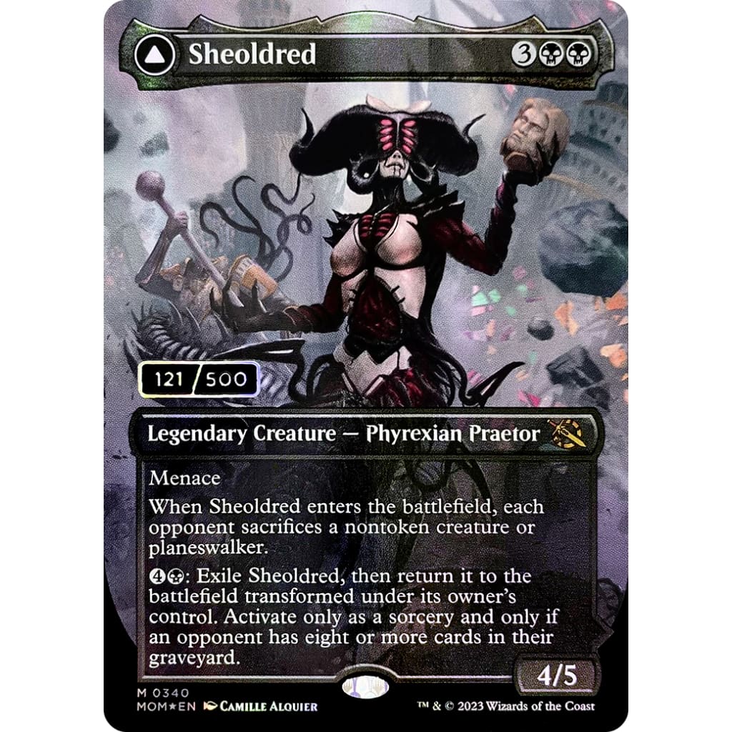 Sheoldred // The True Scriptures (MOM-340) (Borderless)