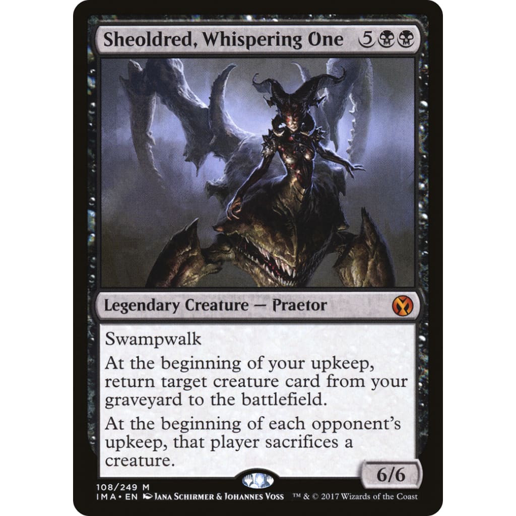 Sheoldred Whispering One (IMA-108) Foil - Single