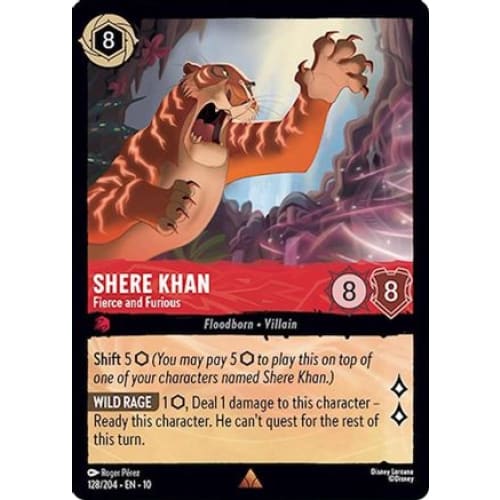 Shere Khan - Fierce and Furious (128/204) - Whispers