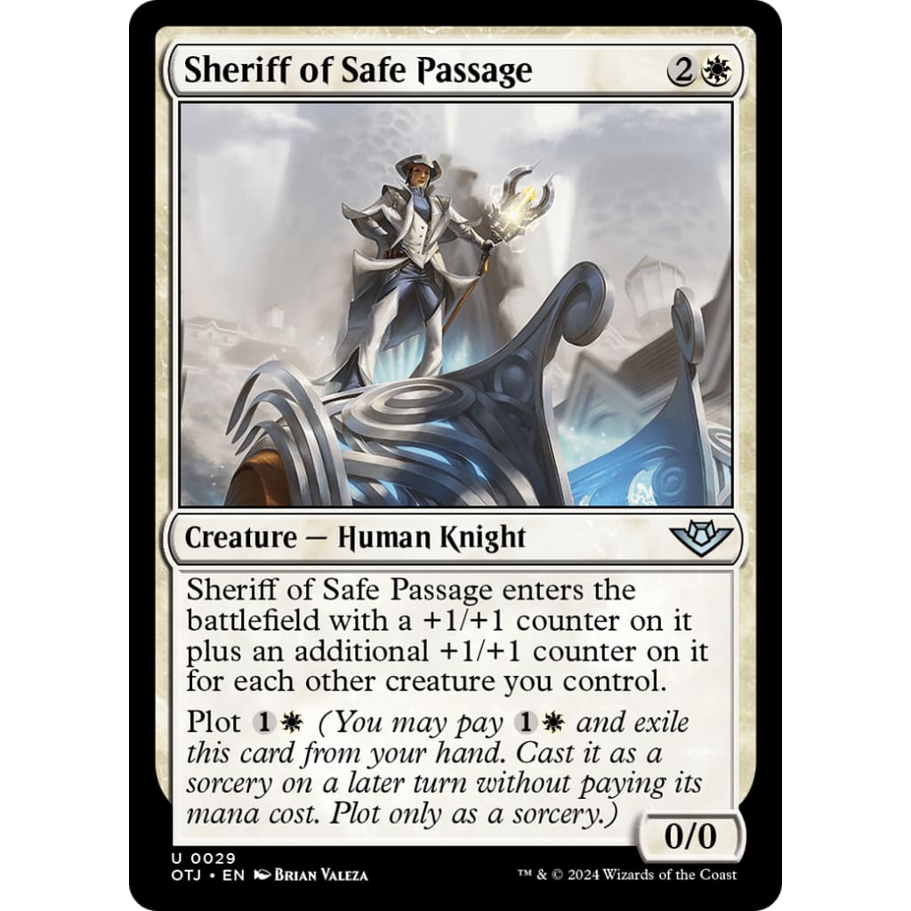 Sheriff of Safe Passage (OTJ-029) Foil - Single