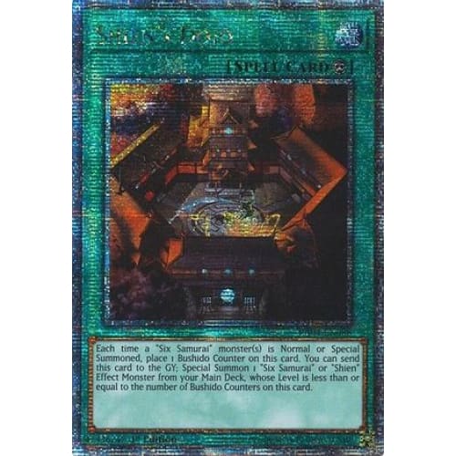 Shien’s Dojo (Quarter Century Secret Rare) - RA04-EN088