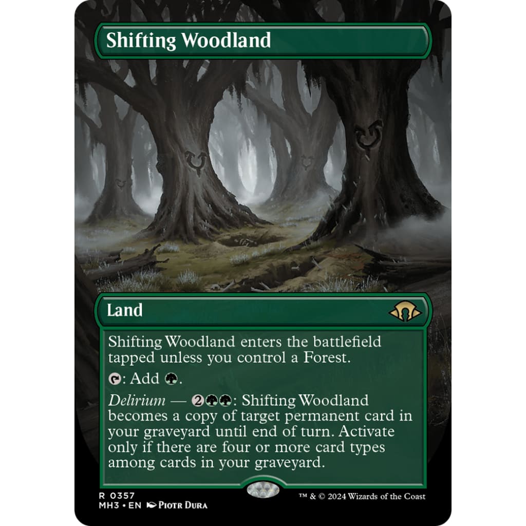 Shifting Woodland (MH3-357) (Borderless) - Single