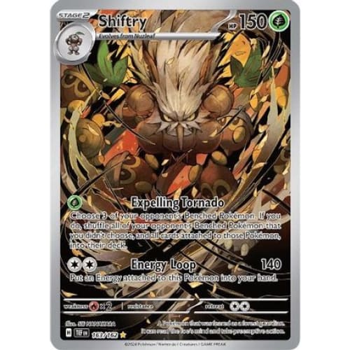 Shiftry (163) Illustration Rare Holofoil - Single