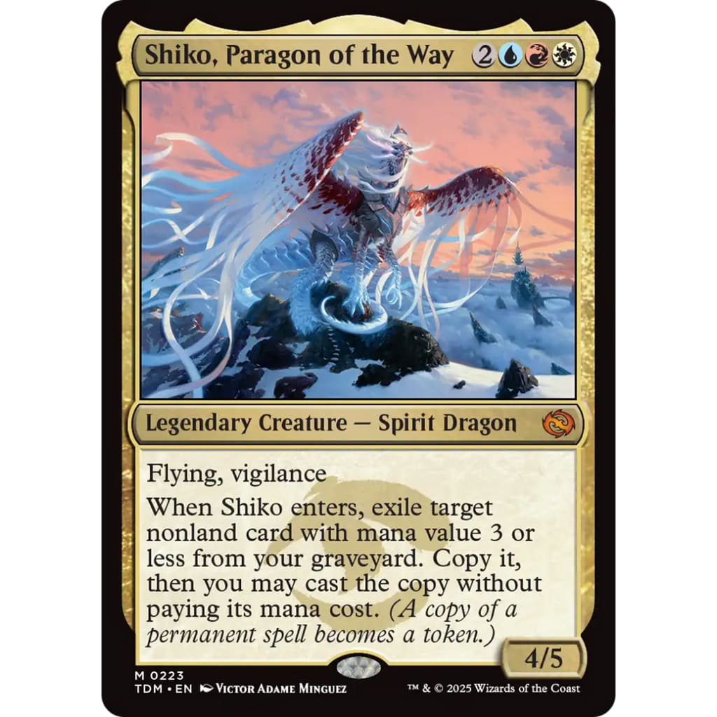 Shiko Paragon of the Way (TDM-223) - Single