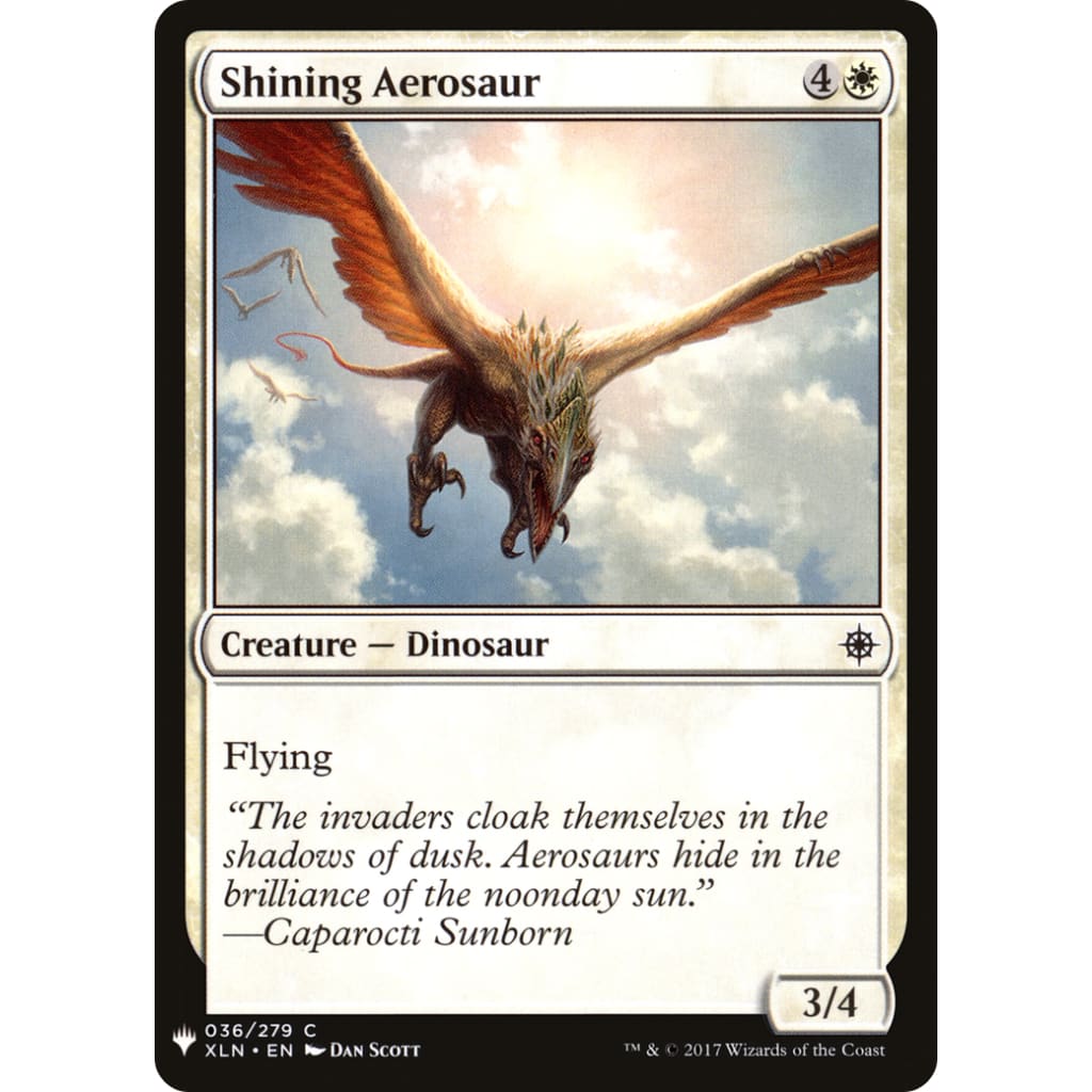 Shining Aerosaur (PLST-XLN-36) - Single