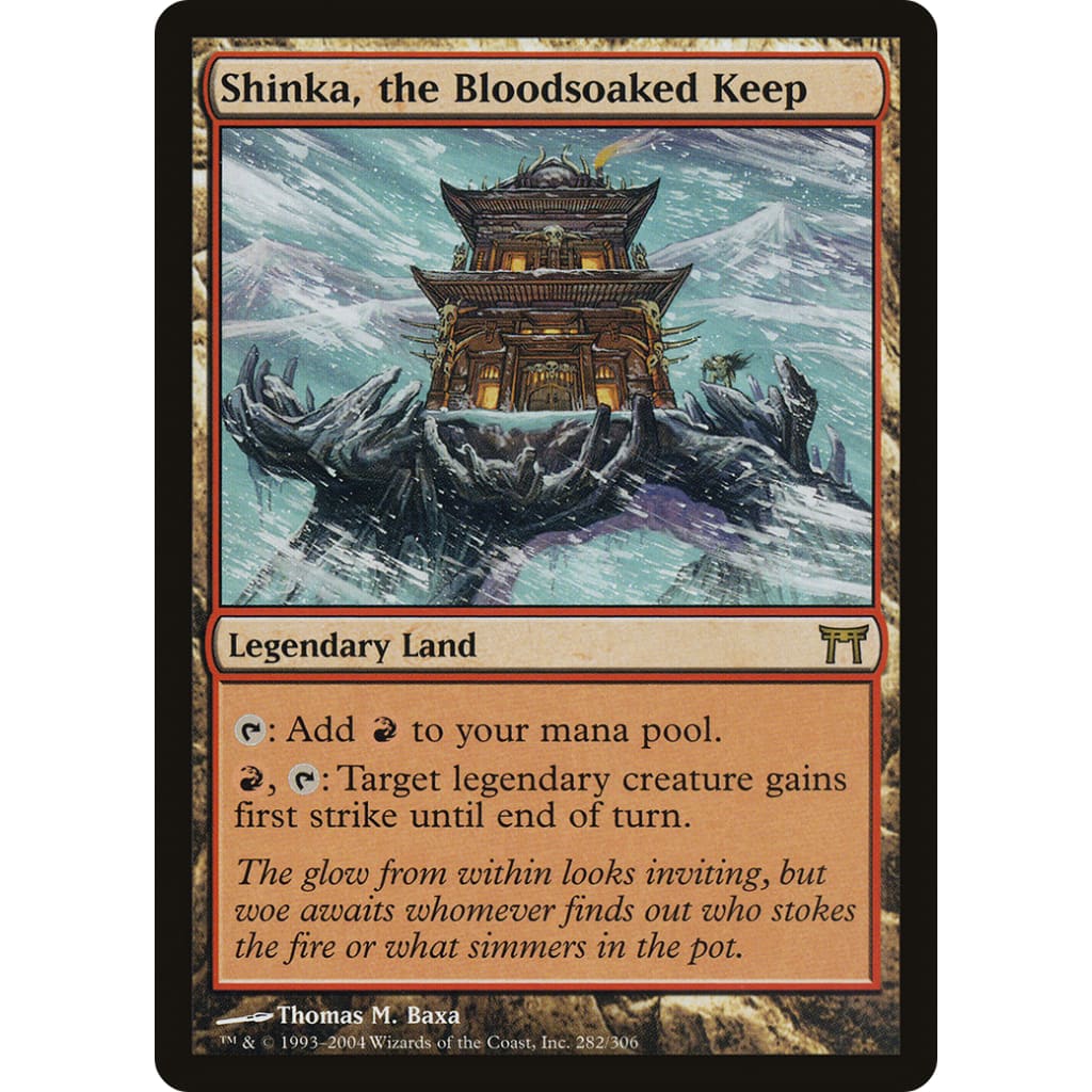 Shinka the Bloodsoaked Keep (CHK-282) - Single