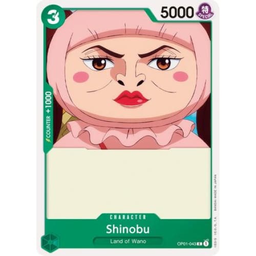 Shinobu OP01-043 C Romance Dawn - Single