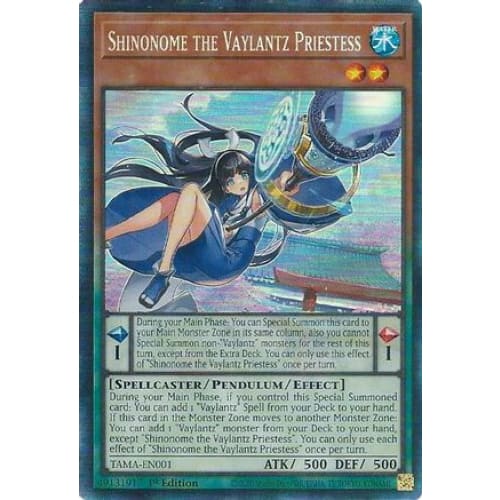 Shinonome the Vaylantz Priestess (CR) (TAMA-EN001)