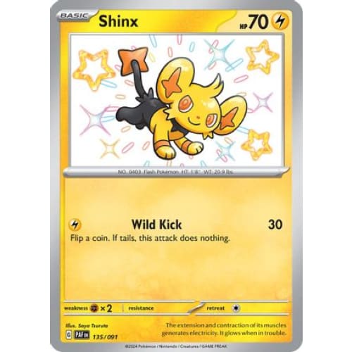Shinx (135) Shiny Rare Holofoil - Single