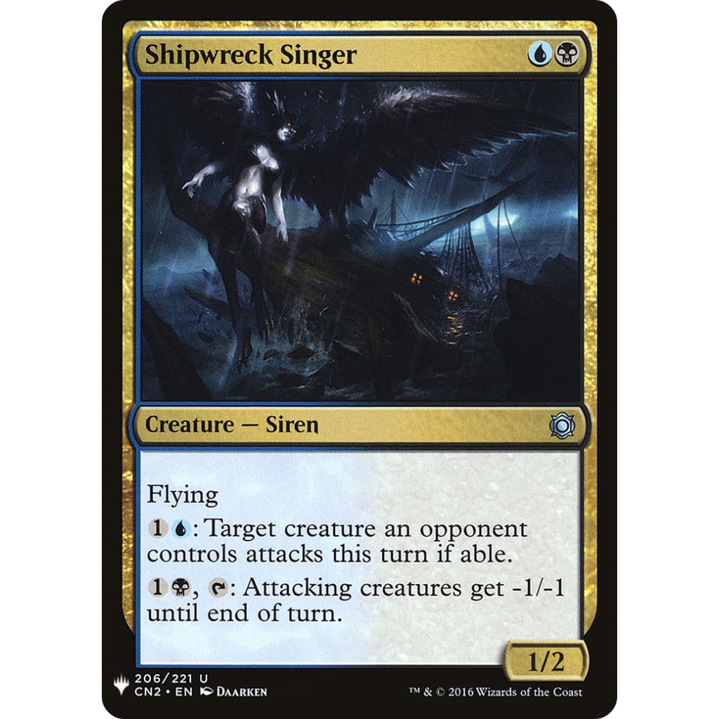 Shipwreck Singer (PLST-CN2-206) - Single
