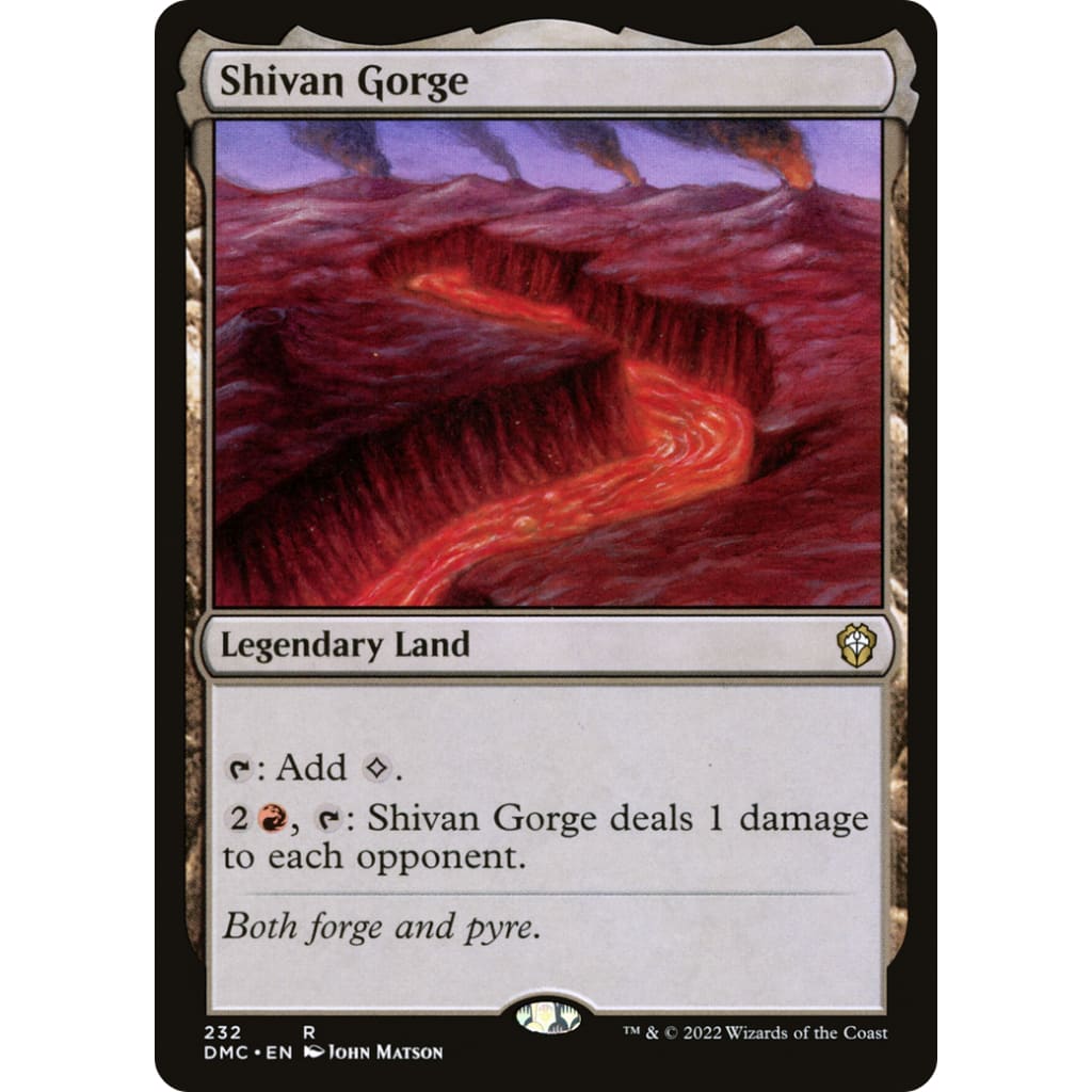 Shivan Gorge (DMC-232) - Single