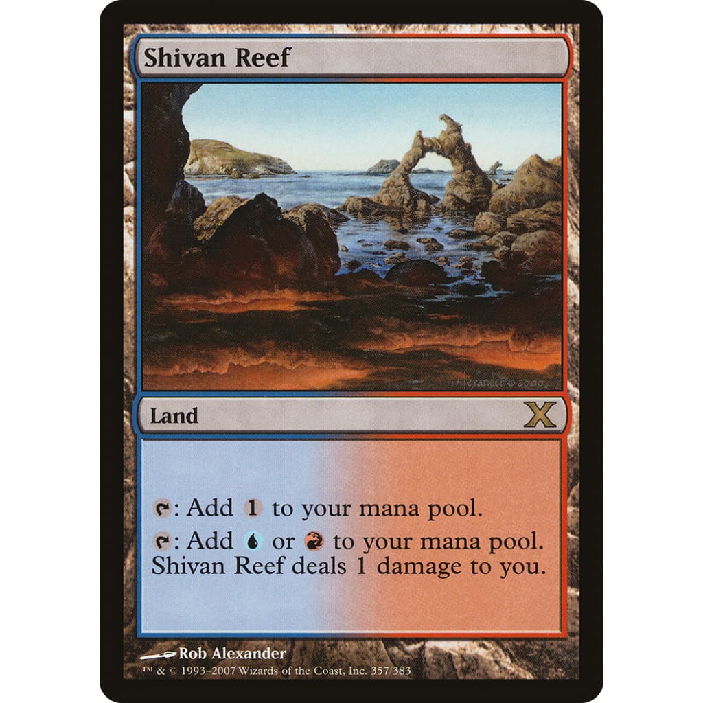 Shivan Reef (10E-357) Foil - Single