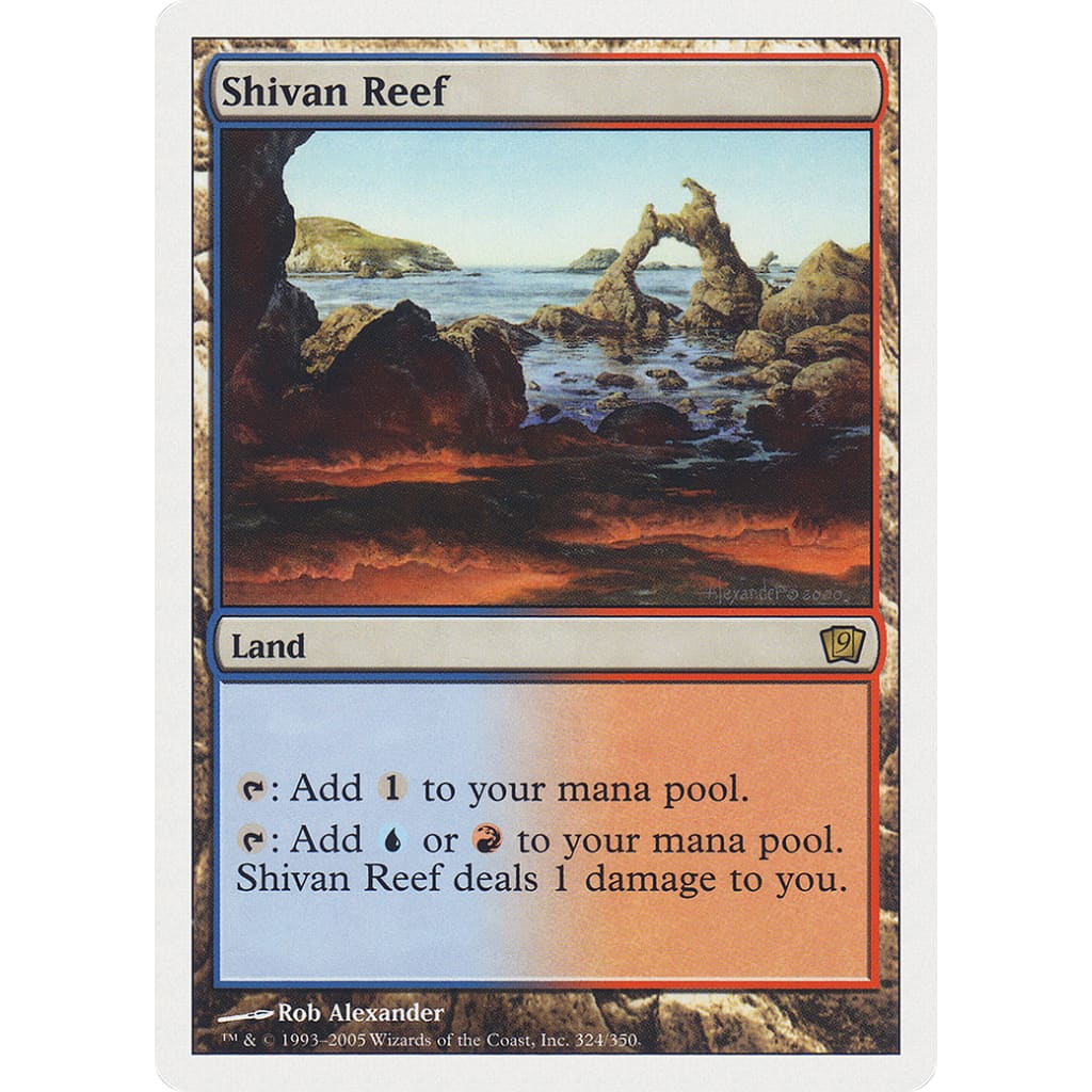 Shivan Reef (9ED-324) - Single