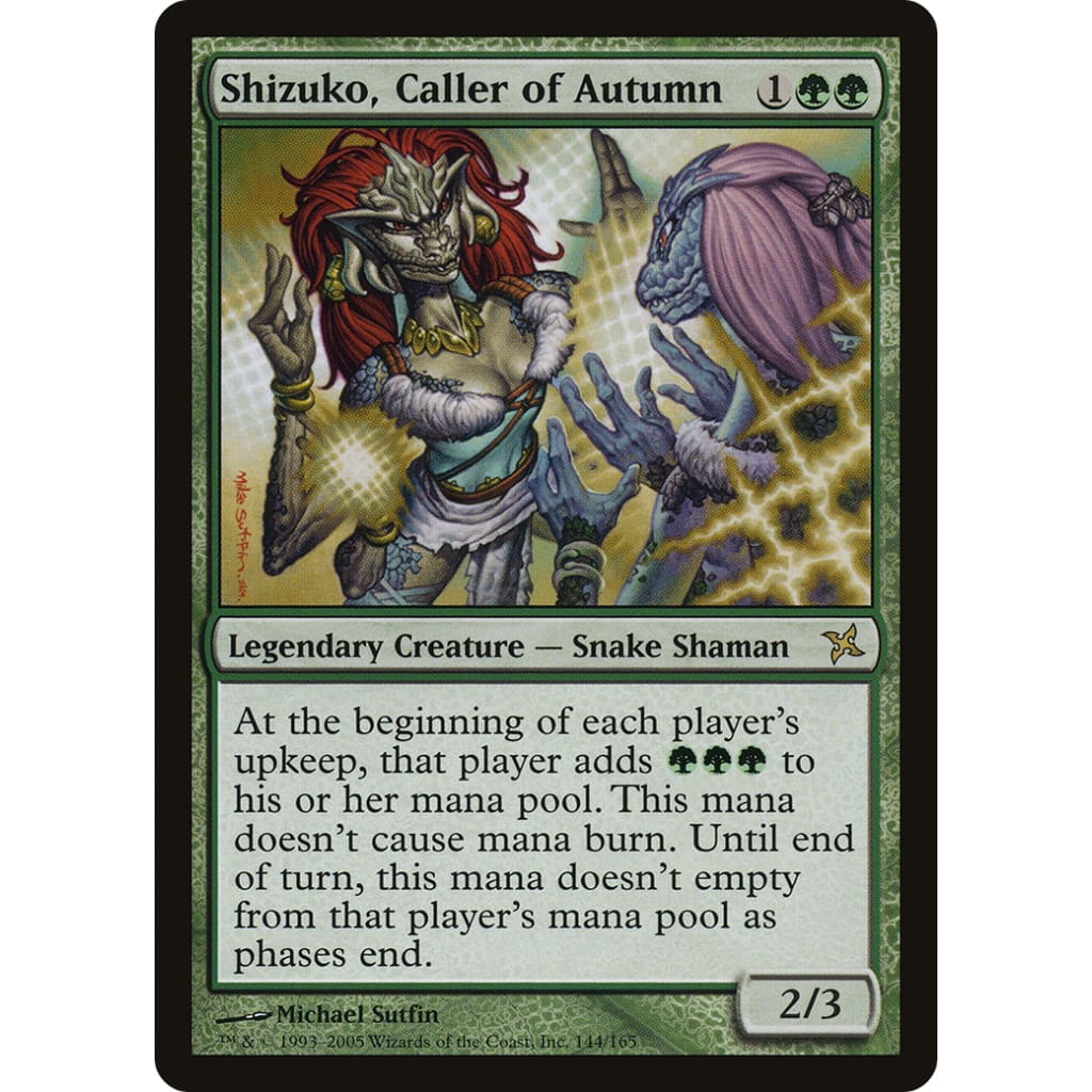 Shizuko Caller of Autumn (BOK-144) Foil - Single
