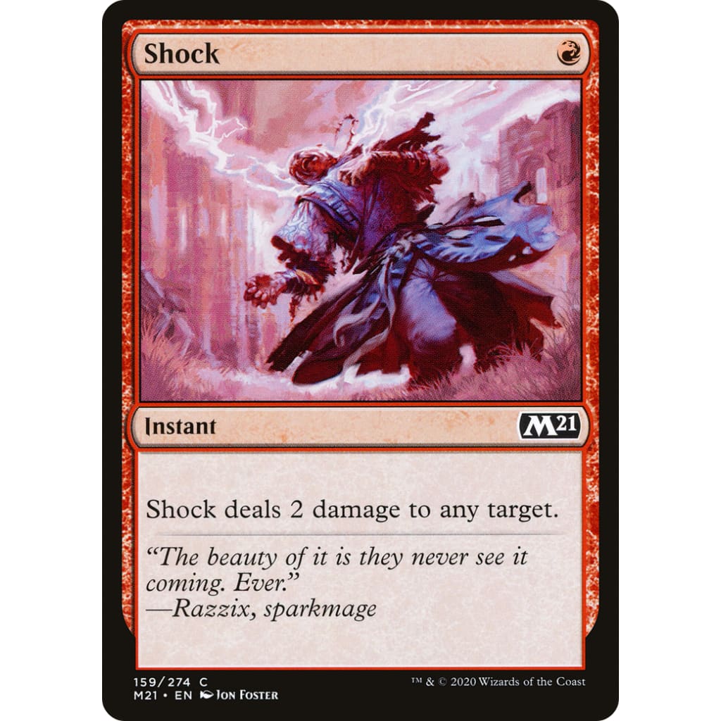 Shock (M21-159) Foil - Single
