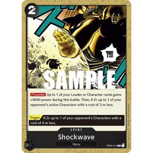 Shockwave ST06-014 C Starter Deck 6: Absolute Justice