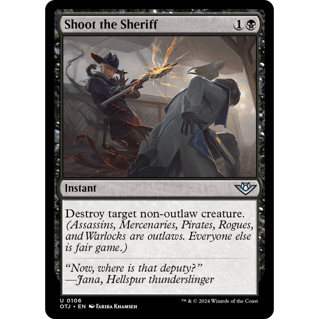 Shoot the Sheriff (OTJ-106) - Single