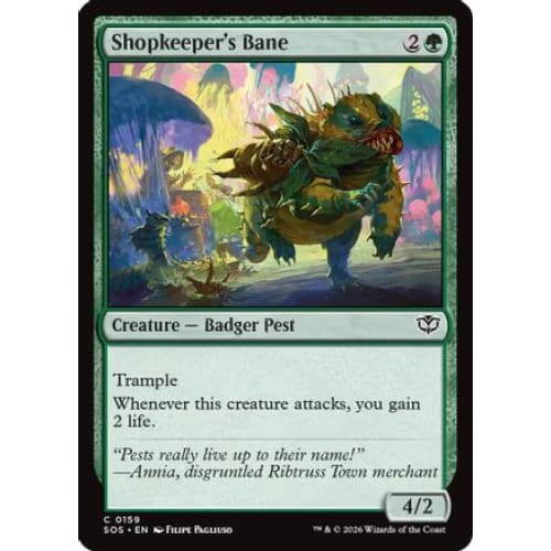 Shopkeeper’s Bane (SOS-159) Foil - Single