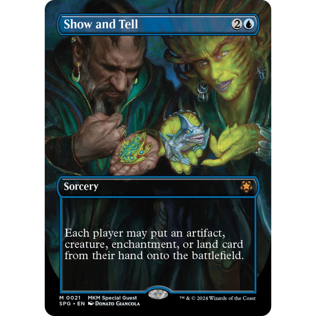 Show and Tell (SPG-021) (Borderless) - Single