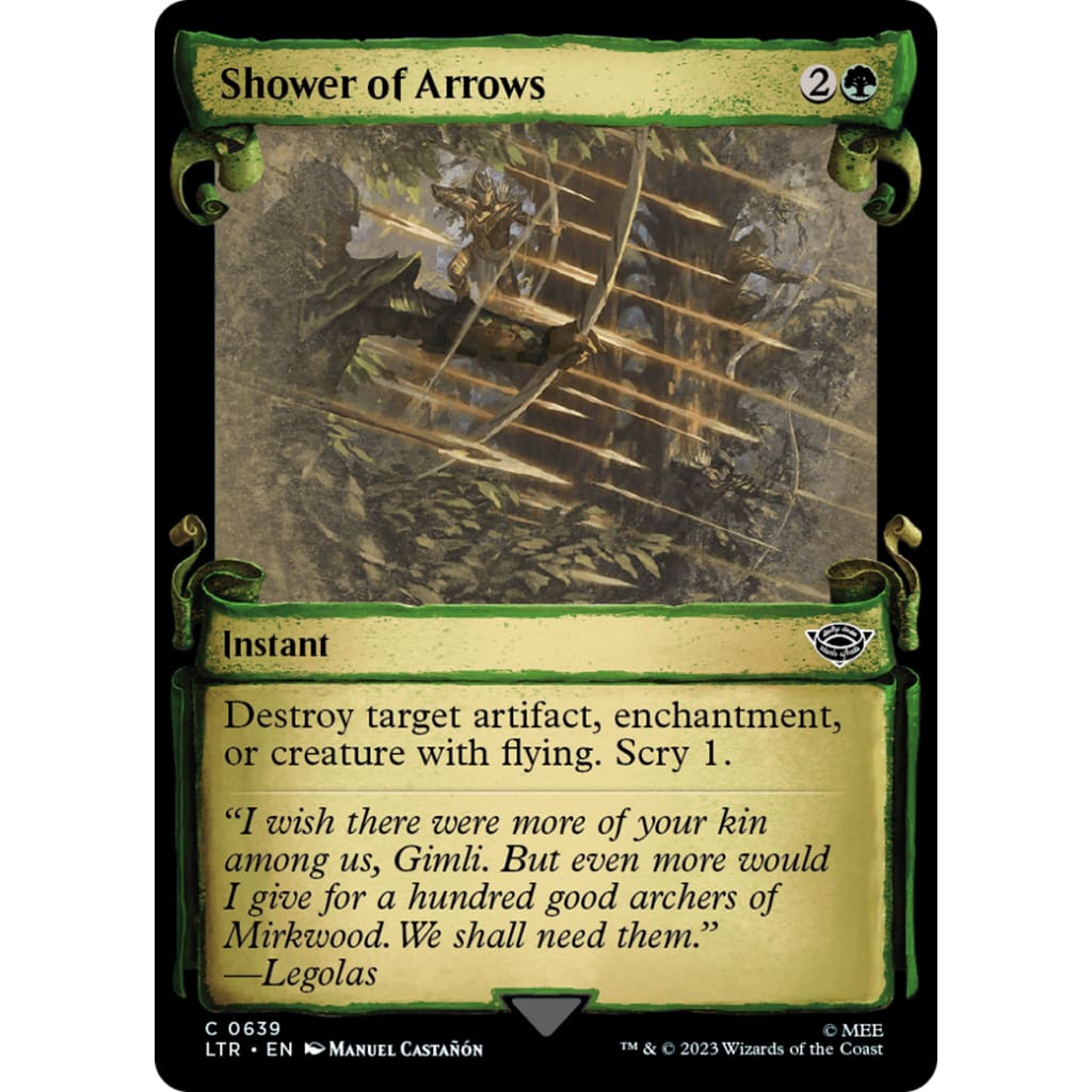 Shower of Arrows (LTR-639): (Showcase) Foil - Single