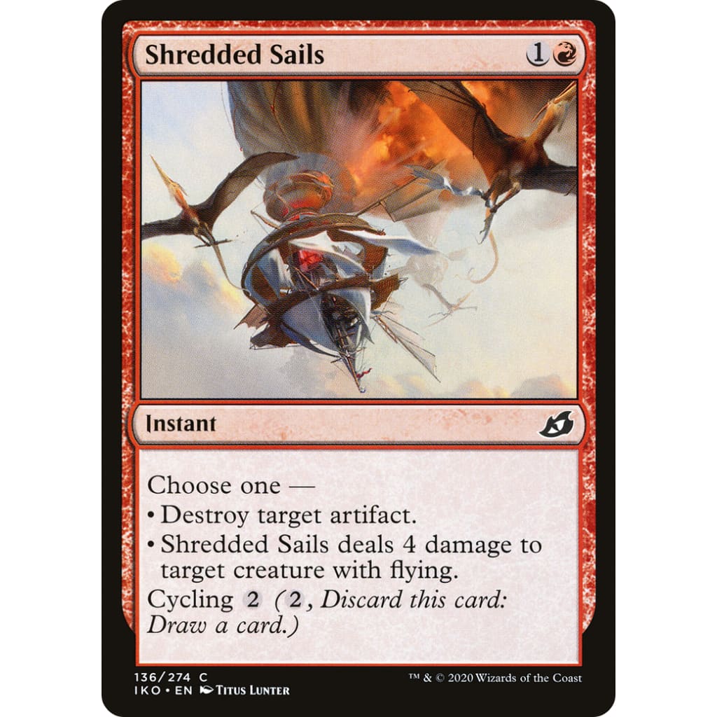 Shredded Sails (IKO-136) - Single