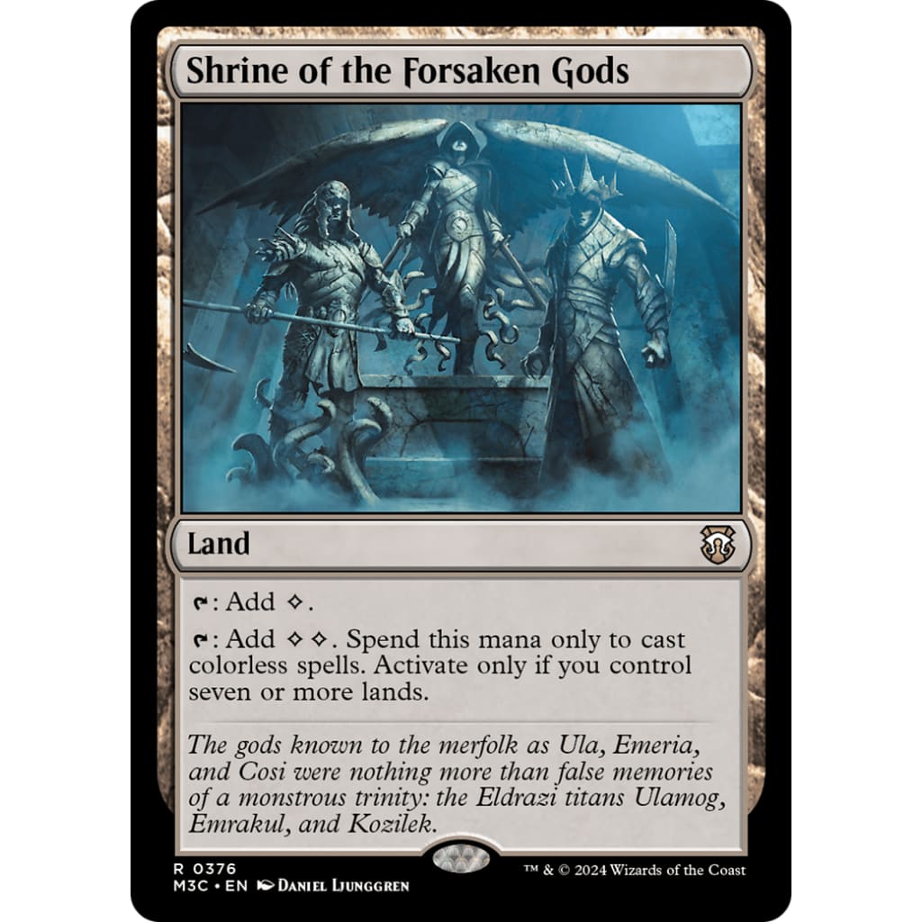 Shrine of the Forsaken Gods (M3C-376) Foil - Single