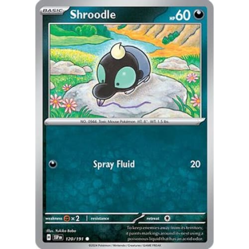 Shroodle (120) Common Reverse Holofoil - Single