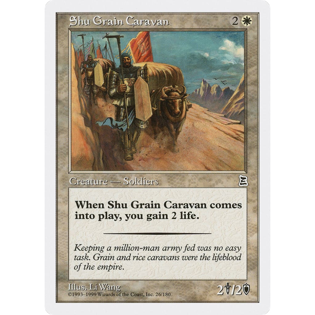 Shu Grain Caravan (PTK-026) - Single