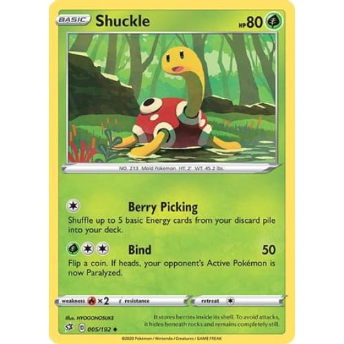 Shuckle (5) Uncommon - Single