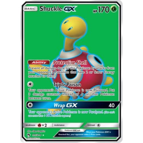 Shuckle-GX (195/214) Ultra Rare Holofoil - Single