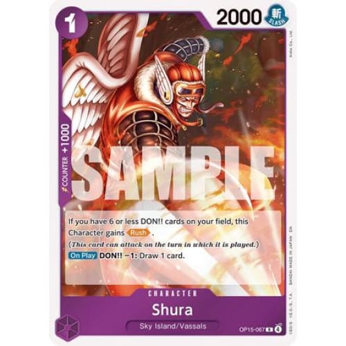Shura OP15-067 R Adventure on Kami’s Island Foil - Single