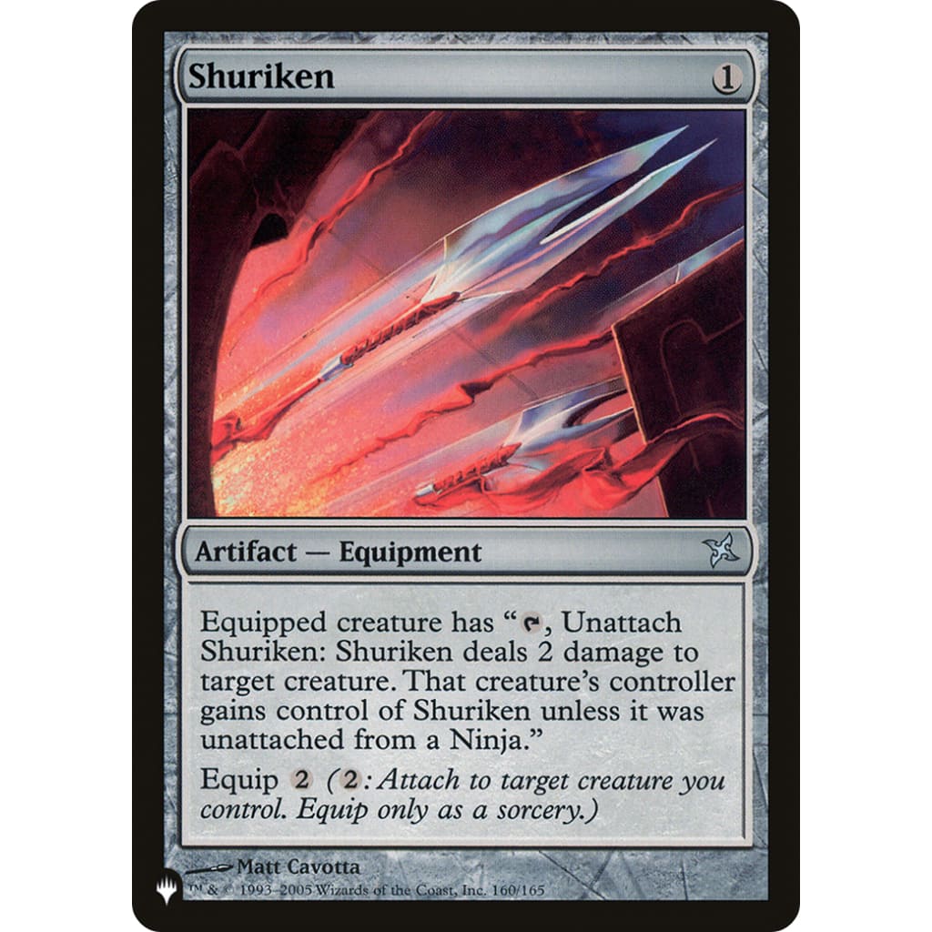 Shuriken (PLST-BOK-160) - Single