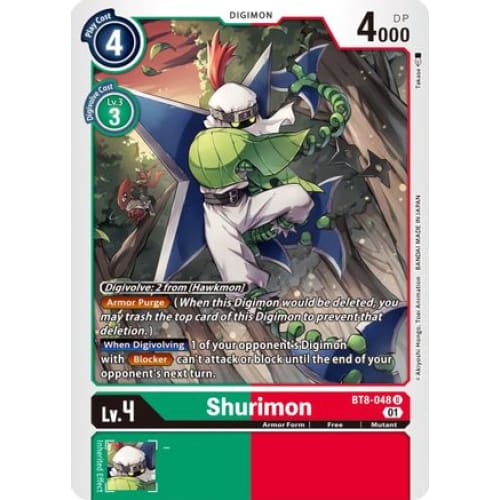 Shurimon - BT8-048 - Uncommon - Single