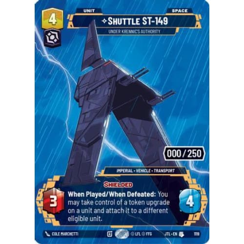 Shuttle ST-149 - Under Krennic’s Authority (Serialized)