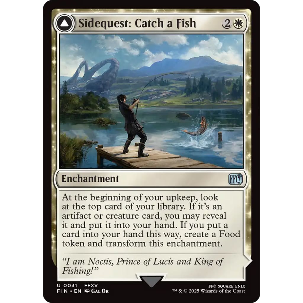 Sidequest: Catch a Fish (FIN-031): (enchantment) - Single
