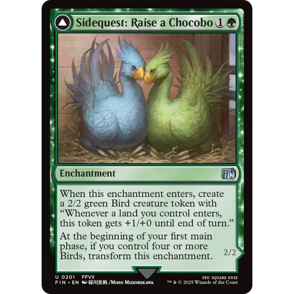 Sidequest: Raise a Chocobo // Black (FIN-201):