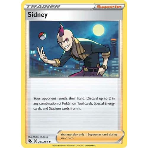 Sidney (241/264) Uncommon Reverse Holofoil - Single