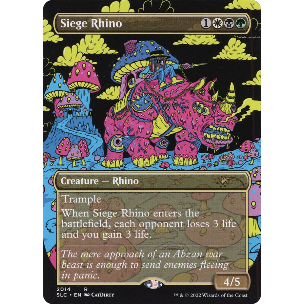 Siege Rhino (SLC-2014) (Borderless) - Single