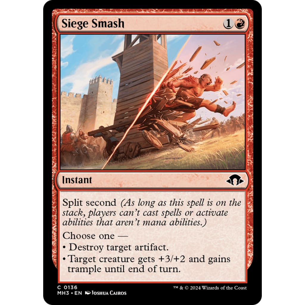 Siege Smash (MH3-136) Foil - Single