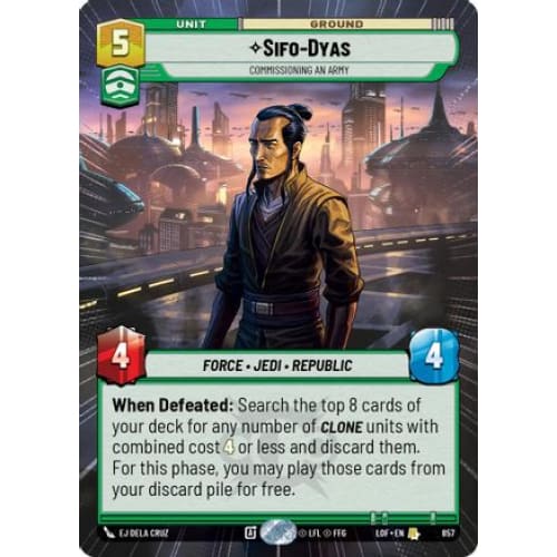 Sifo-Dyas - Commissioning An Army (Hyperspace Foil) (857)