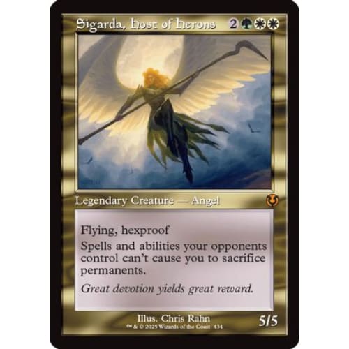 Sigarda Host of Herons (Retro Frame) (INR-434) - Single