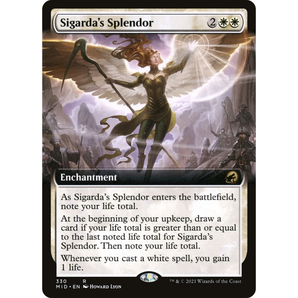 Sigarda’s Splendor (MID-330): (Extended Art) Foil - Single