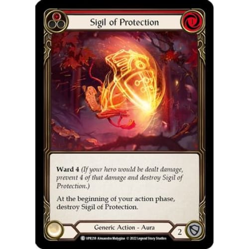 Sigil of Protection (Red) (UPRISING) Rainbow Foil - Single