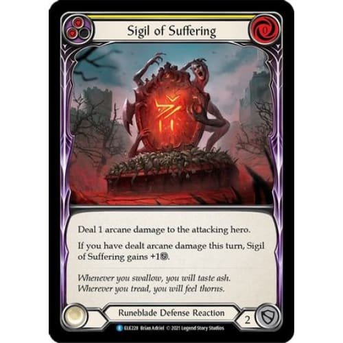 Sigil of Suffering (Yellow) (TALES OF ARIA) 1st Edition