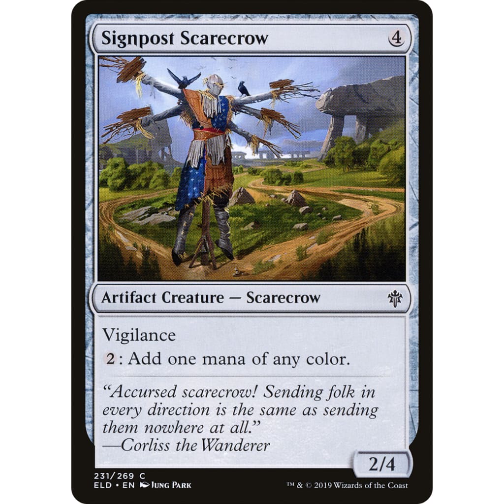 Signpost Scarecrow (ELD-231) Foil - Single