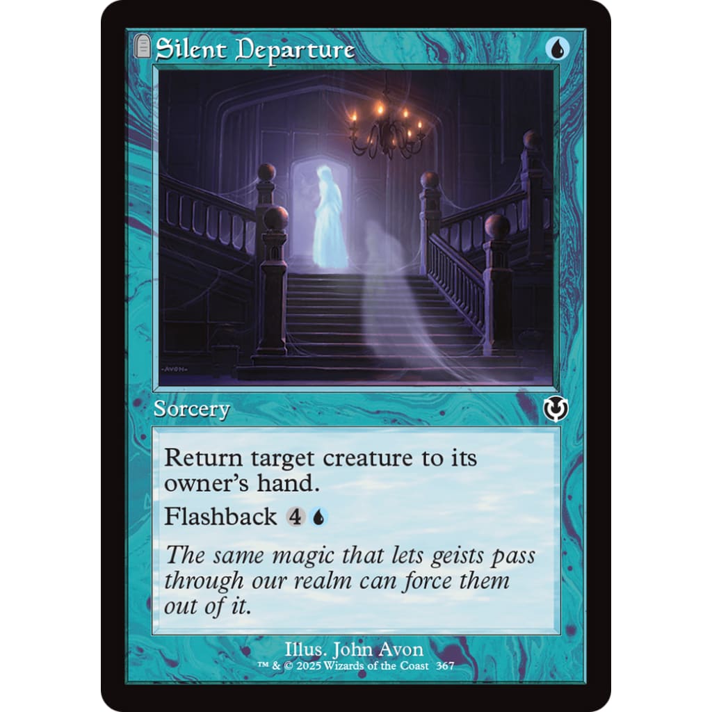Silent Departure (Retro Frame) (INR-367) - Single