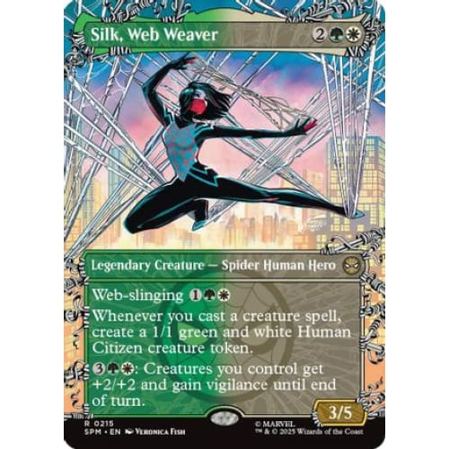 Silk Web Weaver (Borderless) (SPM-215) Foil - Single