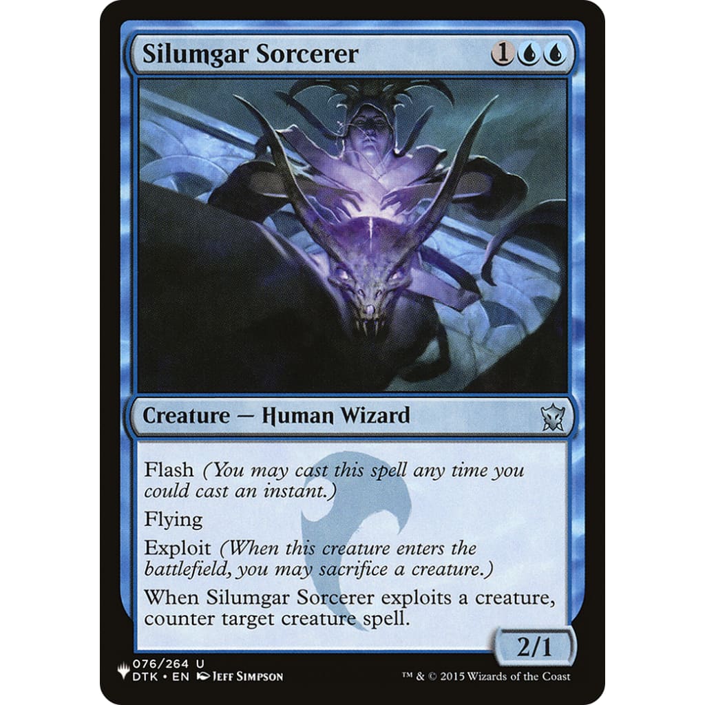Silumgar Sorcerer (PLST-DTK-76) - Single