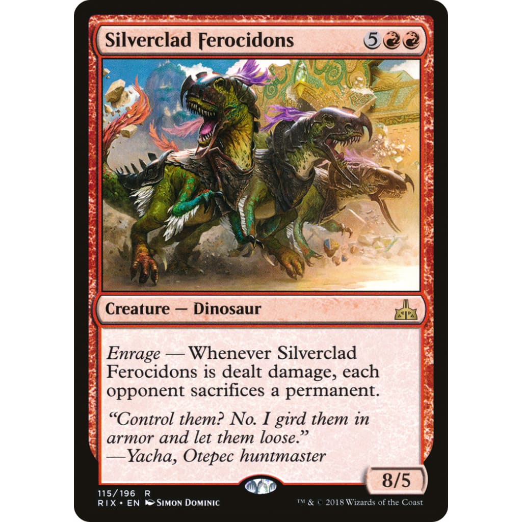 Silverclad Ferocidons (RIX-115) - Single